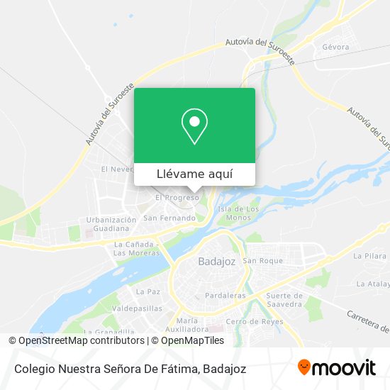 Mapa Colegio Nuestra Señora De Fátima