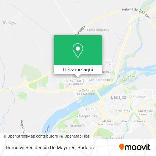 Mapa Domusvi Residencia De Mayores