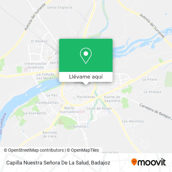 Mapa Capilla Nuestra Señora De La Salud