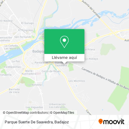 Mapa Parque Suerte De Saavedra