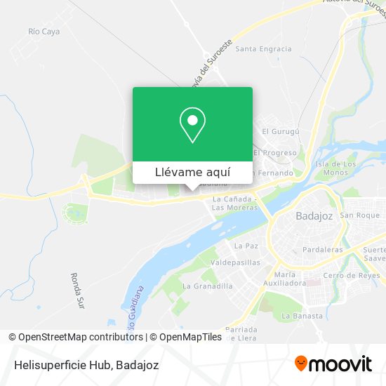 Mapa Helisuperficie Hub