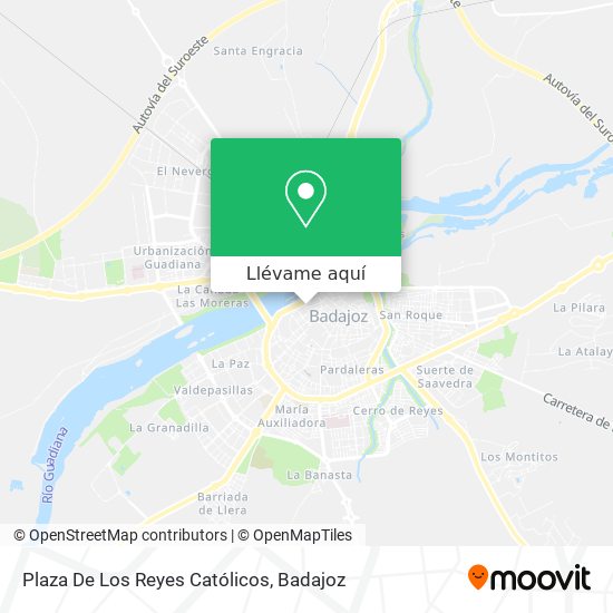 Mapa Plaza De Los Reyes Católicos