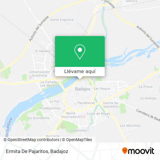 Mapa Ermita De Pajaritos