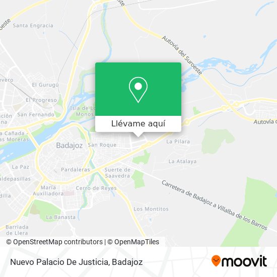 Mapa Nuevo Palacio De Justicia