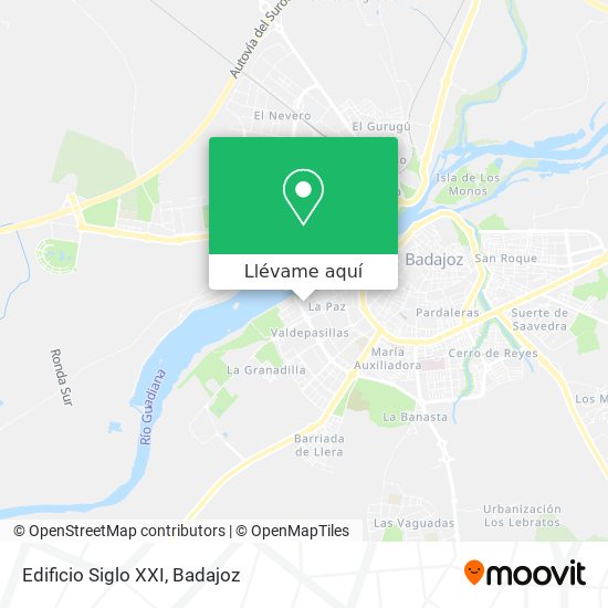 Mapa Edificio Siglo XXI