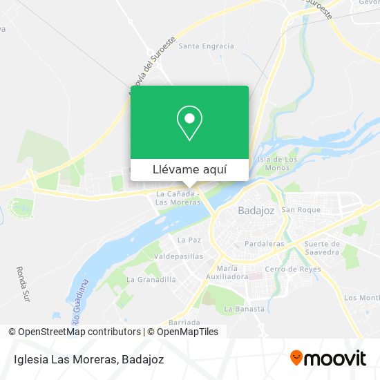 Mapa Iglesia Las Moreras