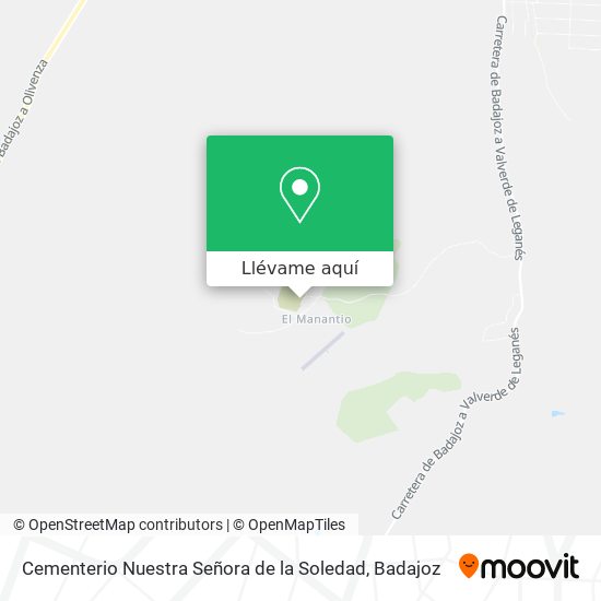 Mapa Cementerio Nuestra Señora de la Soledad