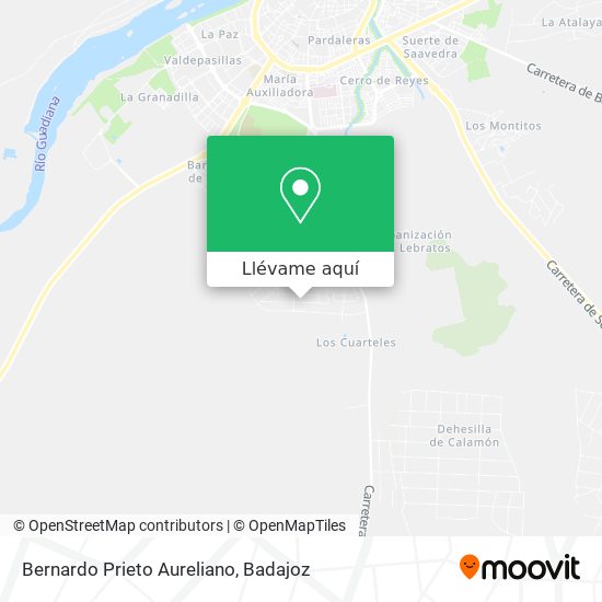 Mapa Bernardo Prieto Aureliano