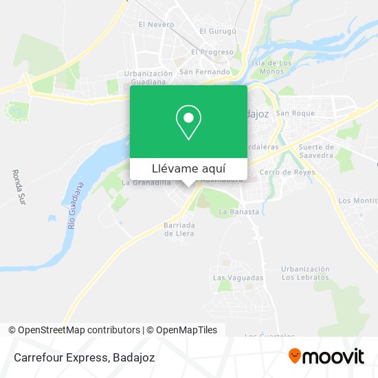 Mapa Carrefour Express