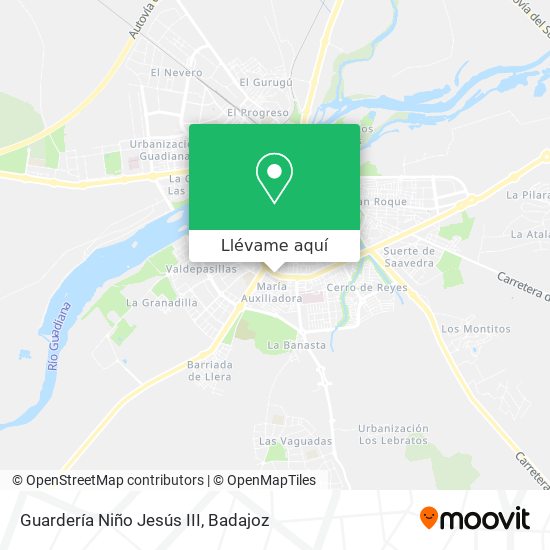 Mapa Guardería Niño Jesús III