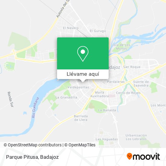Mapa Parque Pitusa