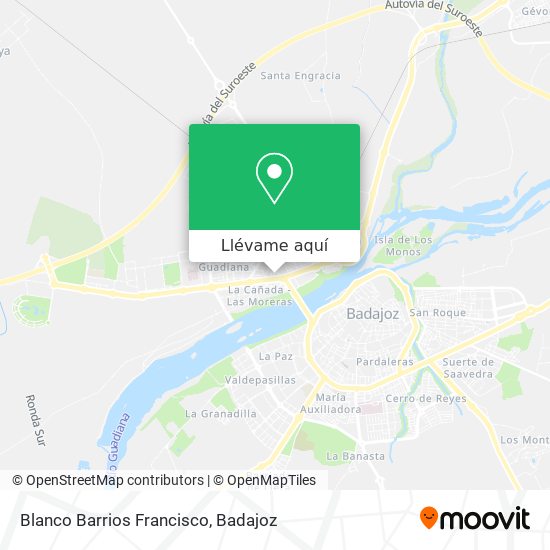 Mapa Blanco Barrios Francisco