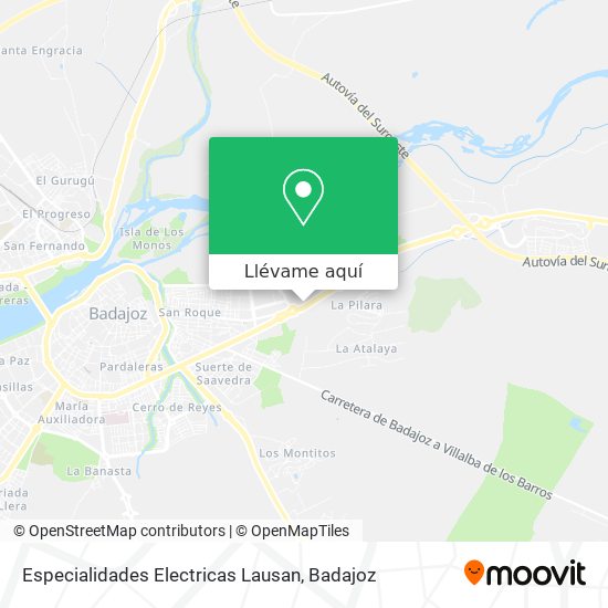 Mapa Especialidades Electricas Lausan