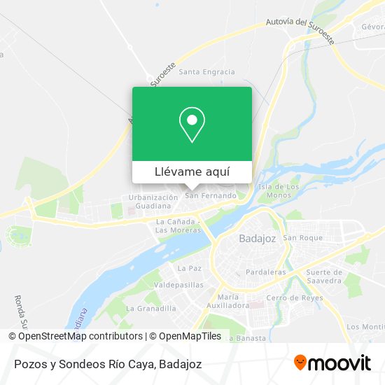 Mapa Pozos y Sondeos Río Caya