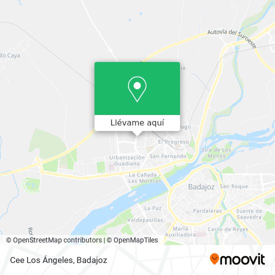 Mapa Cee Los Ángeles