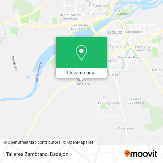 Mapa Talleres Zambrano