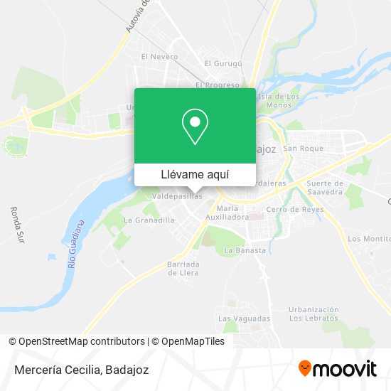 Mapa Mercería Cecilia