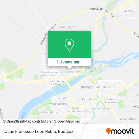 Mapa Juan Francisco Leon Rubio