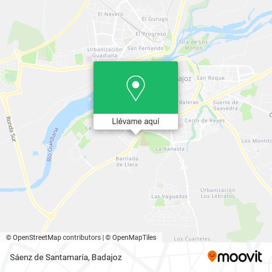 Mapa Sáenz de Santamaría