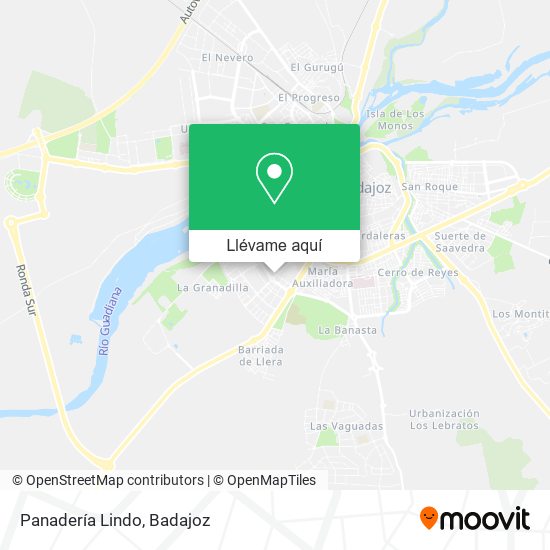 Mapa Panadería Lindo