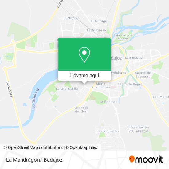 Mapa La Mandrágora