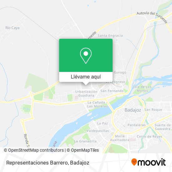 Mapa Representaciones Barrero