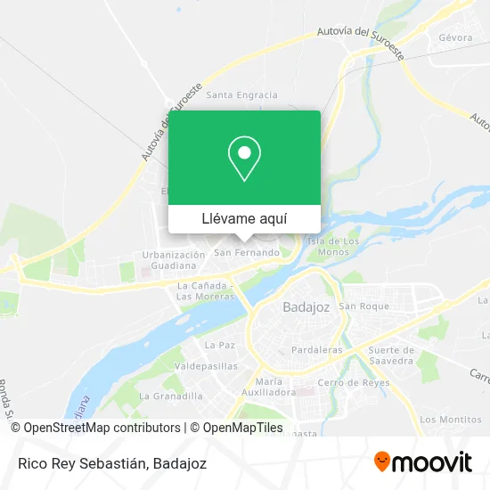 Mapa Rico Rey Sebastián