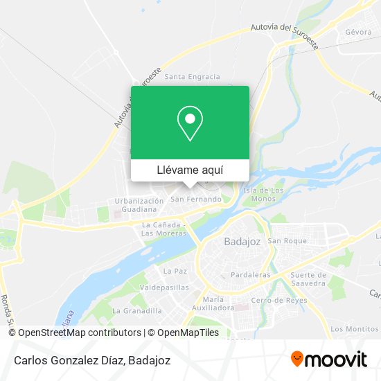 Mapa Carlos Gonzalez Díaz