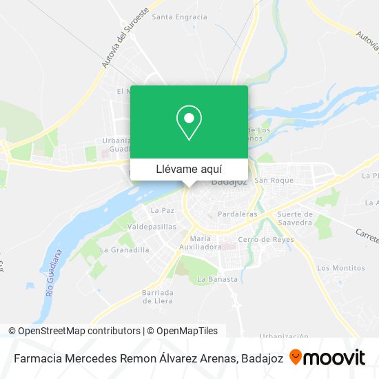 Mapa Farmacia Mercedes Remon Álvarez Arenas
