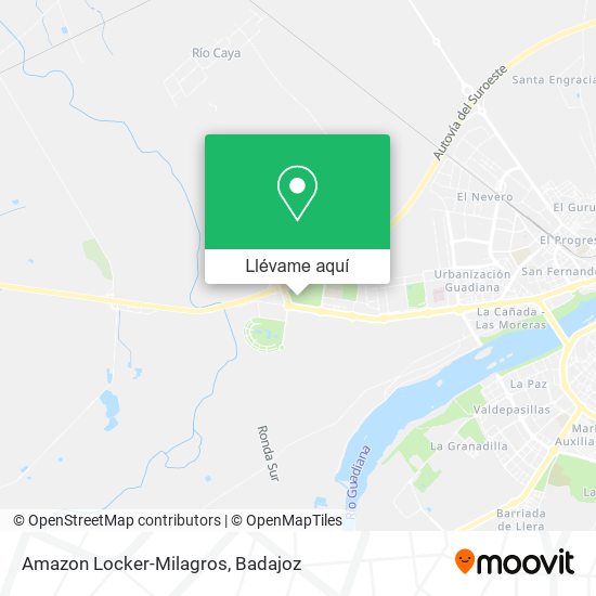 Mapa Amazon Locker-Milagros