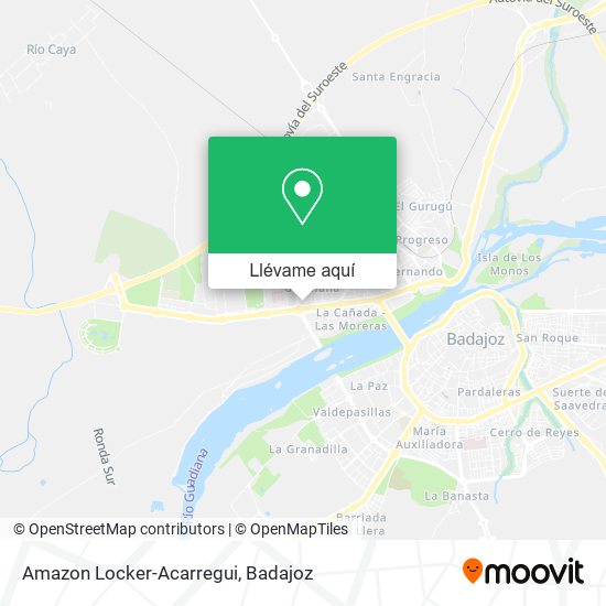 Mapa Amazon Locker-Acarregui