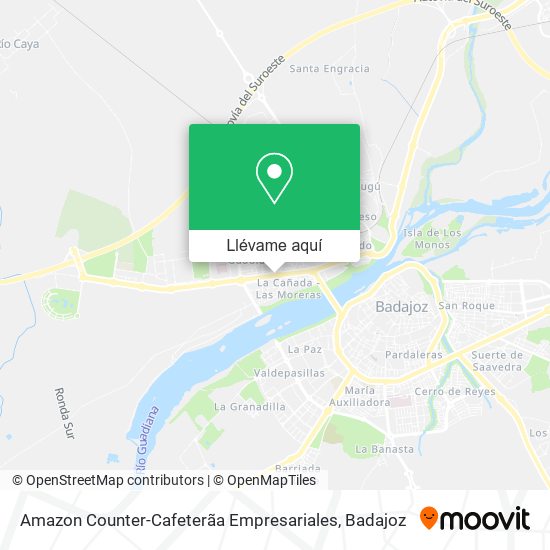 Mapa Amazon Counter-Cafeterãa Empresariales