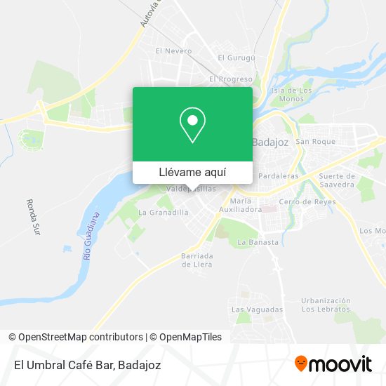 Mapa El Umbral Café Bar
