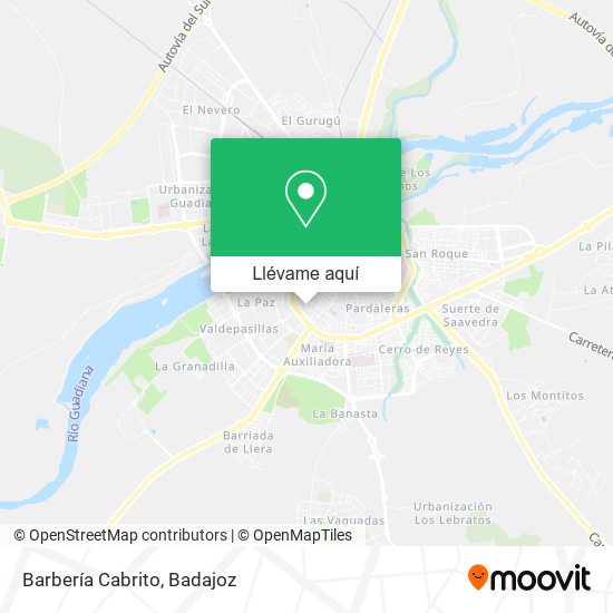 Mapa Barbería Cabrito