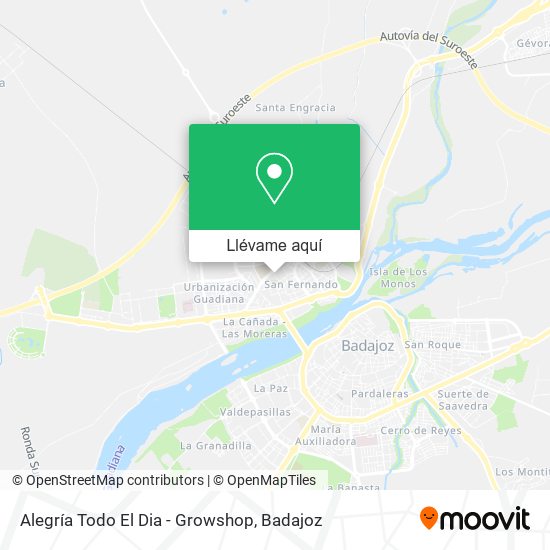 Mapa Alegría Todo El Dia - Growshop