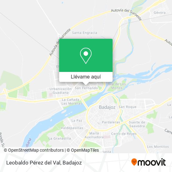 Mapa Leobaldo Pérez del Val
