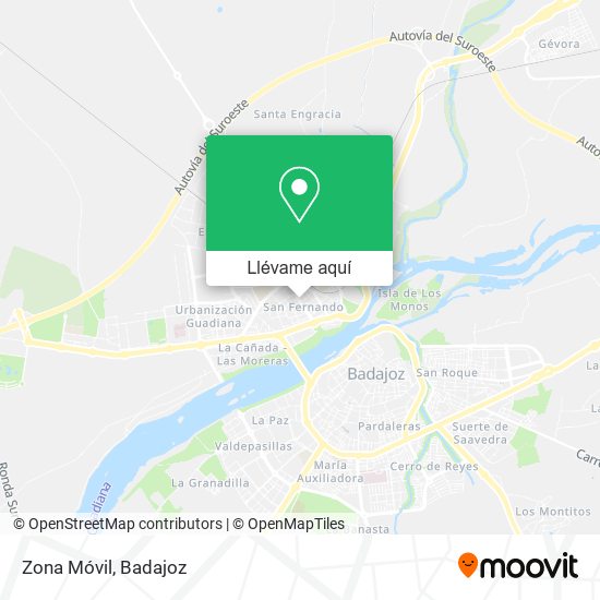 Mapa Zona Móvil