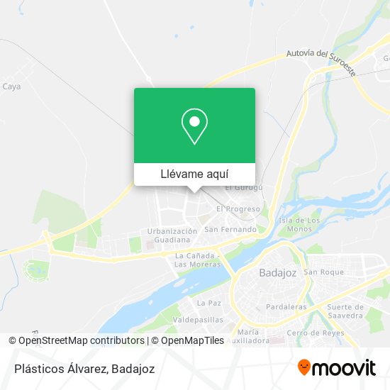 Mapa Plásticos Álvarez