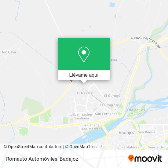 Mapa Romauto Automóviles