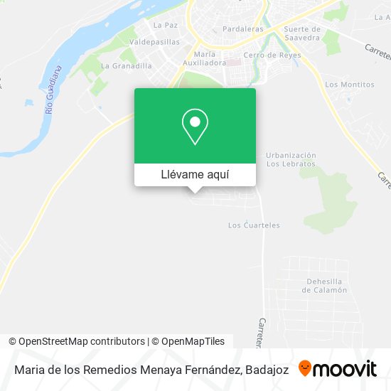 Mapa Maria de los Remedios Menaya Fernández
