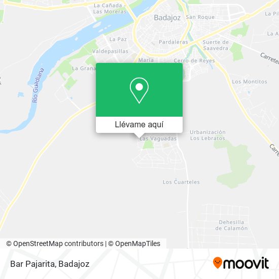 Mapa Bar Pajarita