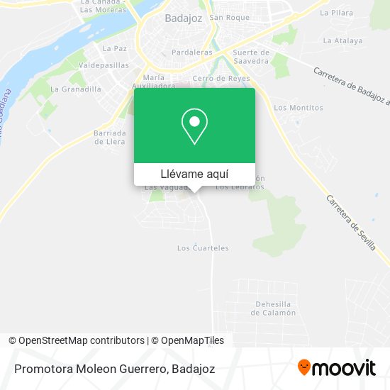 Mapa Promotora Moleon Guerrero