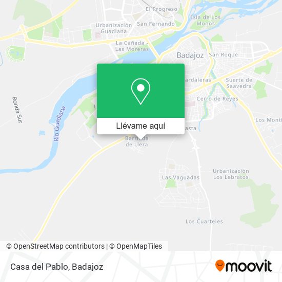 Mapa Casa del Pablo