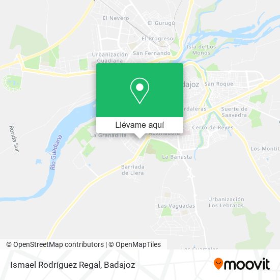 Mapa Ismael Rodríguez Regal