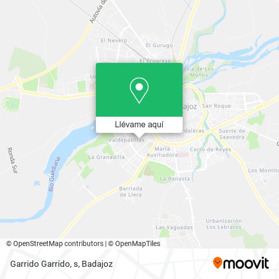 Mapa Garrido Garrido, s