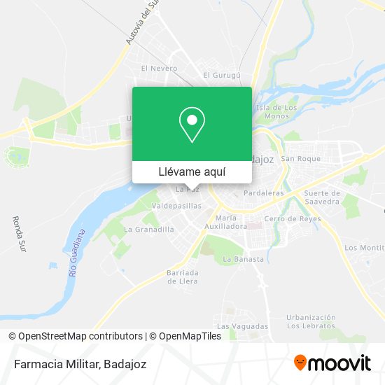 Mapa Farmacia Militar