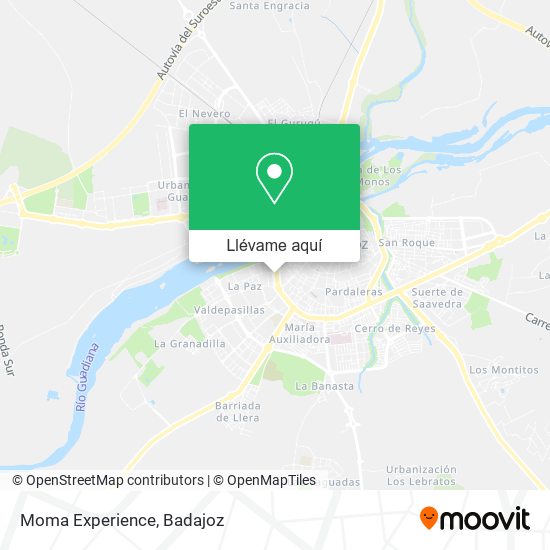 Mapa Moma Experience