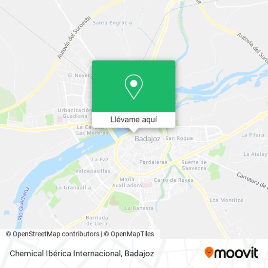 Mapa Chemical Ibérica Internacional