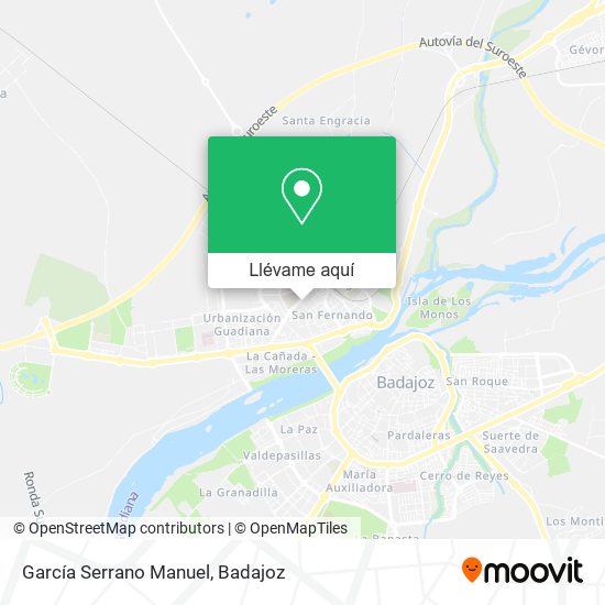 Mapa García Serrano Manuel