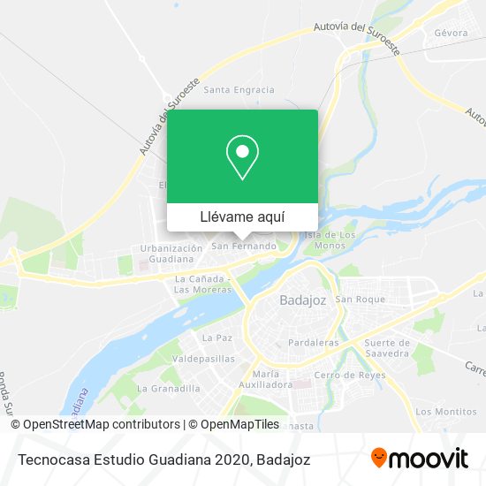 Mapa Tecnocasa Estudio Guadiana 2020
